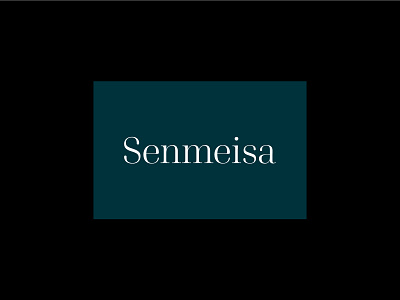 Senmeisa - Resin jewellery brand logo