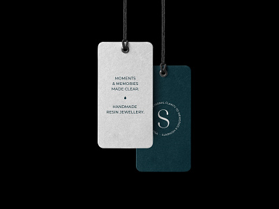 Senmeisa - product tags brand brand identity branding design jewellery shop logo product product design shop store tags typography