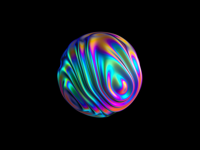 Orb 2/4 - VR branding 3d animation branding branding and identity cinema 4d iridescent octane orb transforming