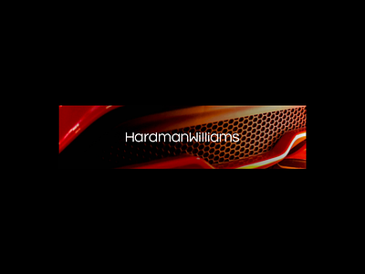 HardmanWilliams - Engineering Services Logo animation brand brand identity branding design engineering logo serif typography typography design
