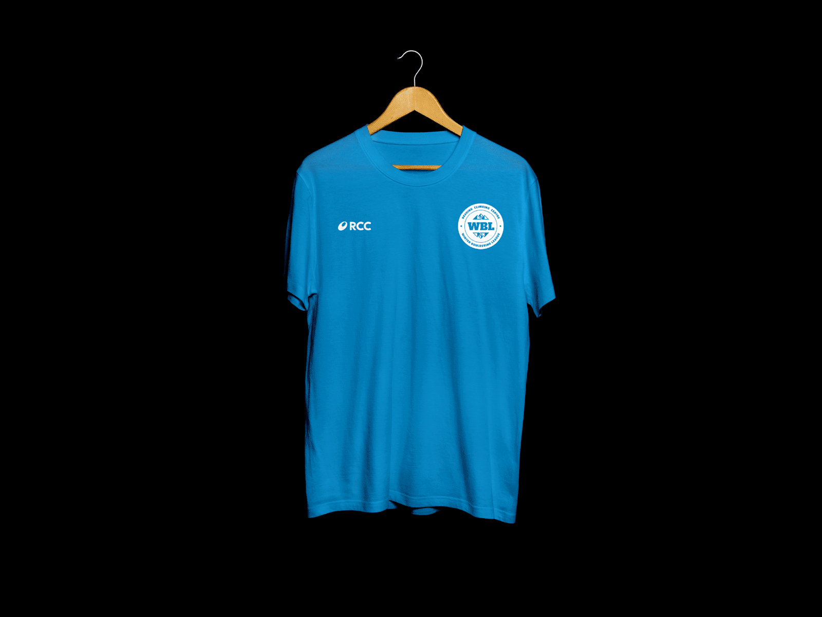 Winter Bouldering League climbing competition tshirt