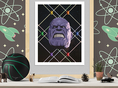 Thanos Poster design