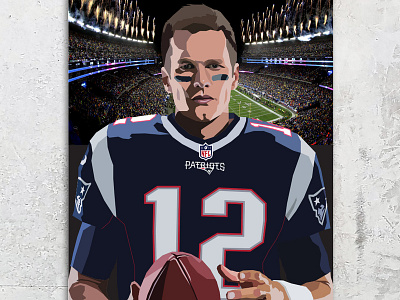 Tom Brady Poster