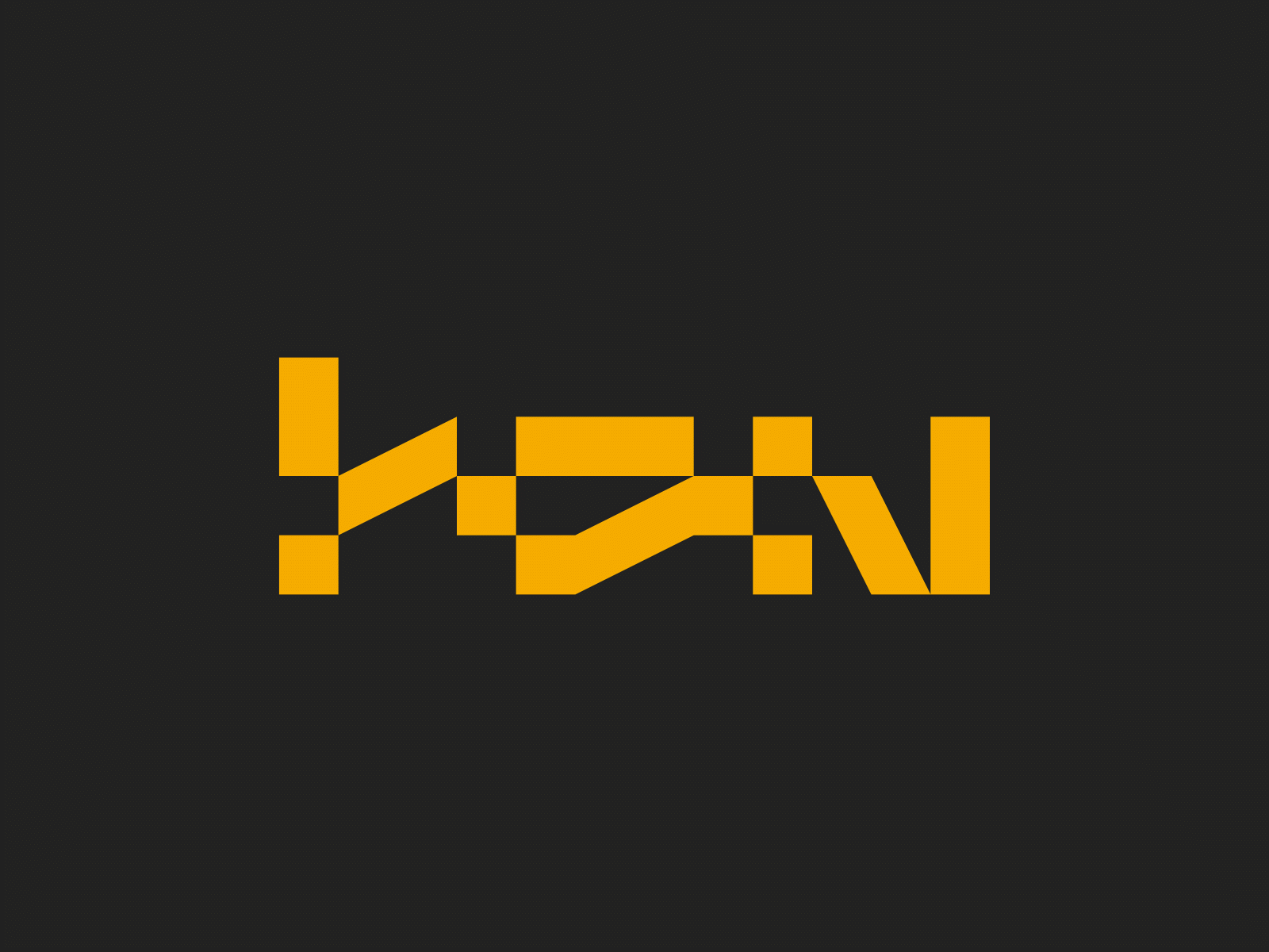 type exploration: hzn graphic design logo motion graphics typography