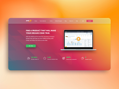 Landing Page Header