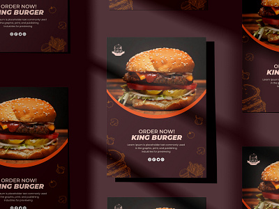 Creative Food flyer design..