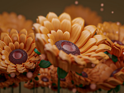 Sun Flower Maybe 3d animation graphic design