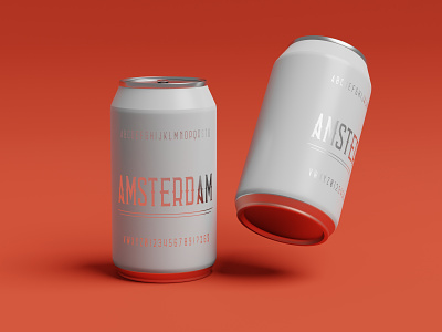 Soft drinks can 3d animation graphic design
