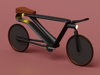 Concept cycle design 3d animation graphic design