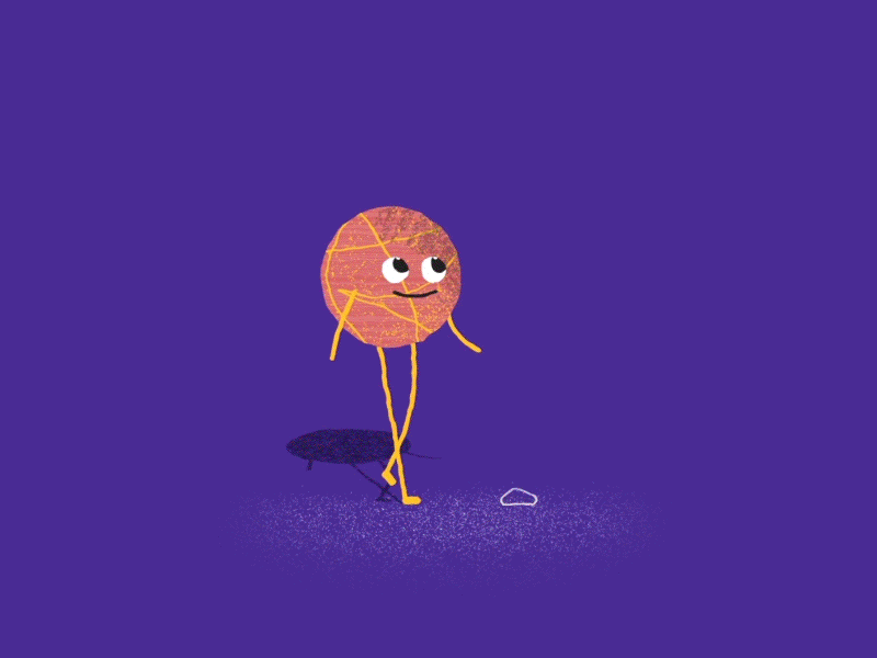 Jumball graphics design motion explainer rigging duik texture vector loop gif animation character
