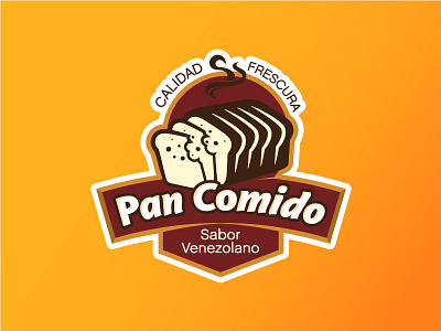 Pan Comido branding breadlogo corporateidentity graphicdesign logo logodesign logotype