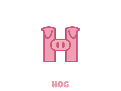 H graphicdesign letter pink