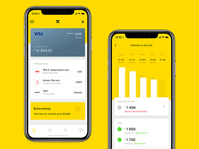 Raiffeisen Bank (concept) app bank design finance mobile sketch ui