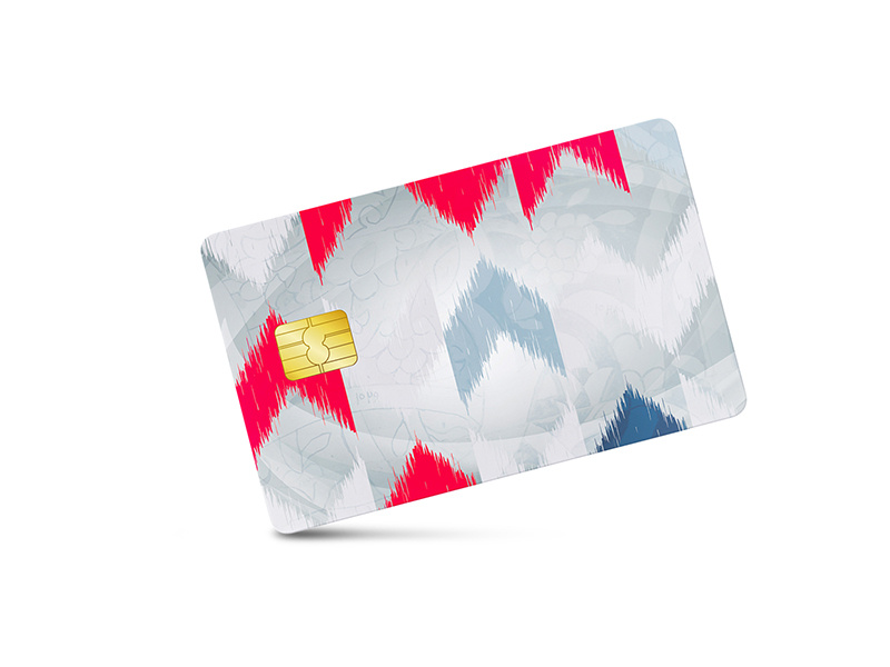 Visa card template by Laziz Khamidov on Dribbble