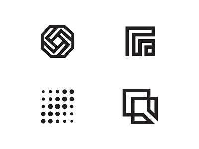 Blockchain Logo Options branding logos symbols