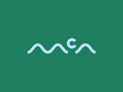 MCA Monogram Logo branding monogram