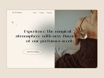Online Perfume Store - Website Design