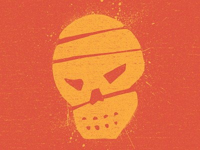 ATR skull logo mark band logo skull