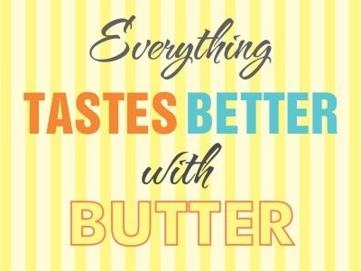 Butter S butter everything poster