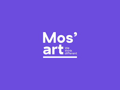 Mos'art™ - Logo branding design graphic design icon illustration logo typography