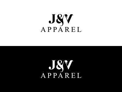 J&V initial Logo brand logo branding clothing brand logo creative design graphic design illustration initial logo jv logo logo luxury logo typography vector