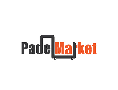Online Market Logo branding design graphic design icon illustration logo marketing logo online market logo pael market 01 typography vector