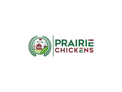 Prairie-Chickens. branding design graphic design icon illustration logo prairie chickens. typography vector