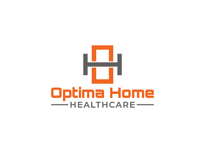 Optima-Home-Healthcare branding design graphic design icon illustration logo optima home healthcare typography vector