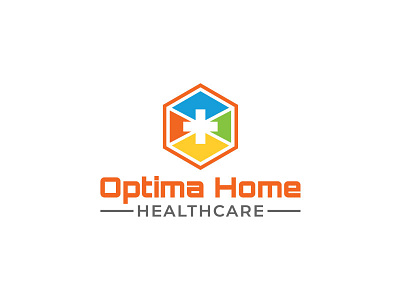 Optima-Home-Healthcare branding design graphic design icon illustration logo optima home healthcare typography vector