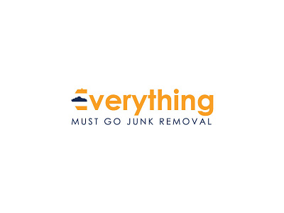 Junk-Removal branding design graphic design icon illustration junk removal logo logo design typography ui ux vector