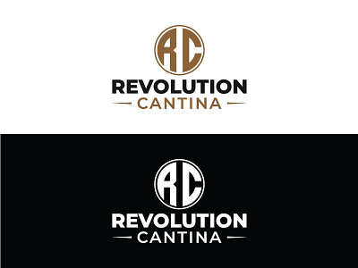 Revolution Cantina branding design graphic design icon illustration logo logodesign revolution cantina typography ui ux vector