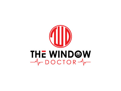 the-Window-Doctor branding design graphic design icon illustration logo logo design the window doctor typography ux vector