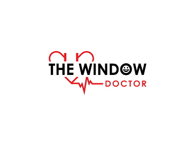 the-Window-Doctor branding design graphic design icon illustration logo logo design the window doctor typography ui ux vector