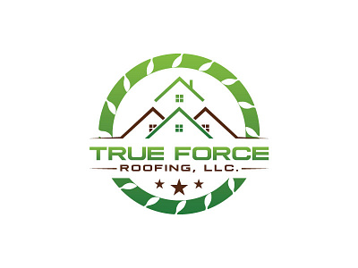 True Force Roofing, LLC. branding design graphic design icon illustration llc. logo logo design typography ui ux vector