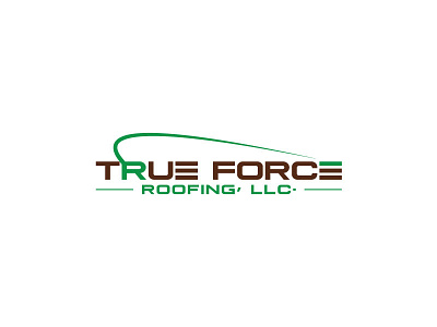 True Force Roofing, LLC. branding design graphic design icon illustration llc. logo logo design typography ui ux vector