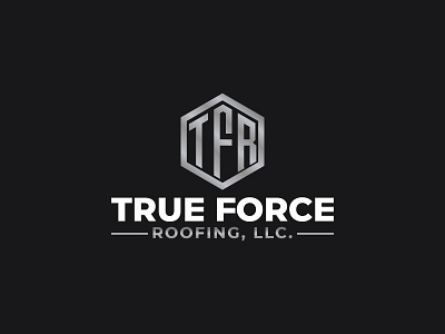 True Force Roofing, LLC. branding design graphic design icon illustration llc. logo logo design typography ui ux vector