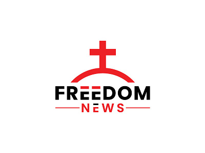FREEDOM NEWS branding design freedom news graphic design icon illustration logo logo design typography ui ux vector