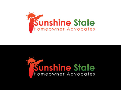 Sunshine State Homeowner Advocates branding design graphic design icon illustration logo logo design typography ui ux vector