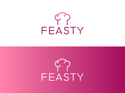 Feasty branding design feasty graphic design icon illustration logo logo design typography ui ux vector