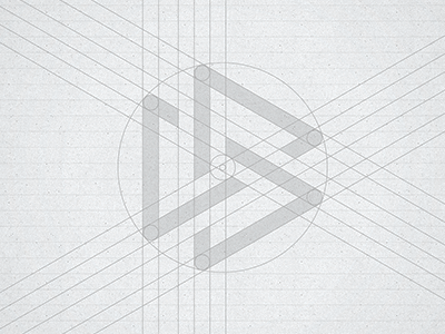 Logo Deconstruction branding logo personal triangles