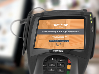 Payment Terminal Screens payment terminal pos u haul international