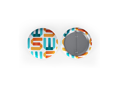 Spiceworld Logo Pin logo mockup pattern pin