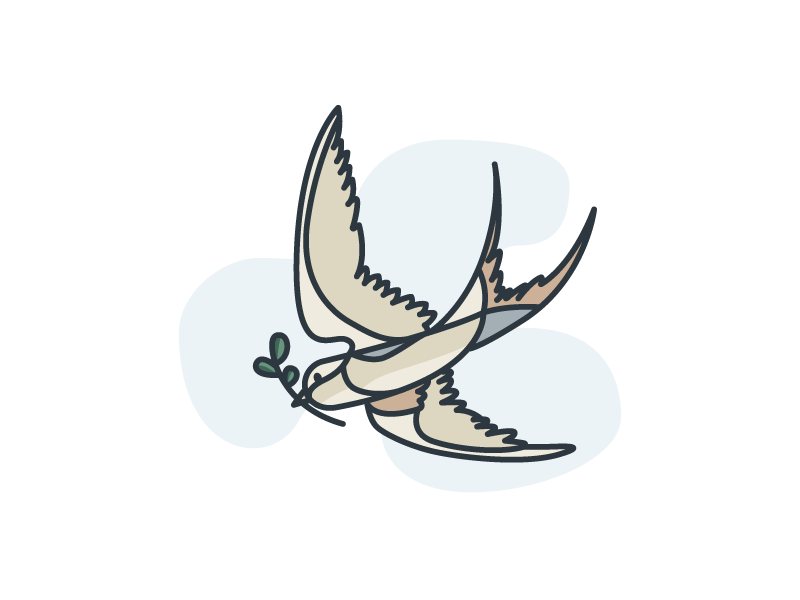 30 Min Design Challenge: S for Swallow quick bird swallow design challenge