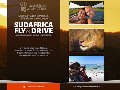 SudAfricaExperience.it landing page