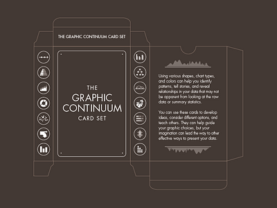 The Graphic Continuum Card Set Box Net Design