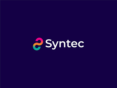 syntec logo design ( s letter logo)