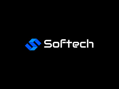 softech logo by Md. Sohel Rana on Dribbble
