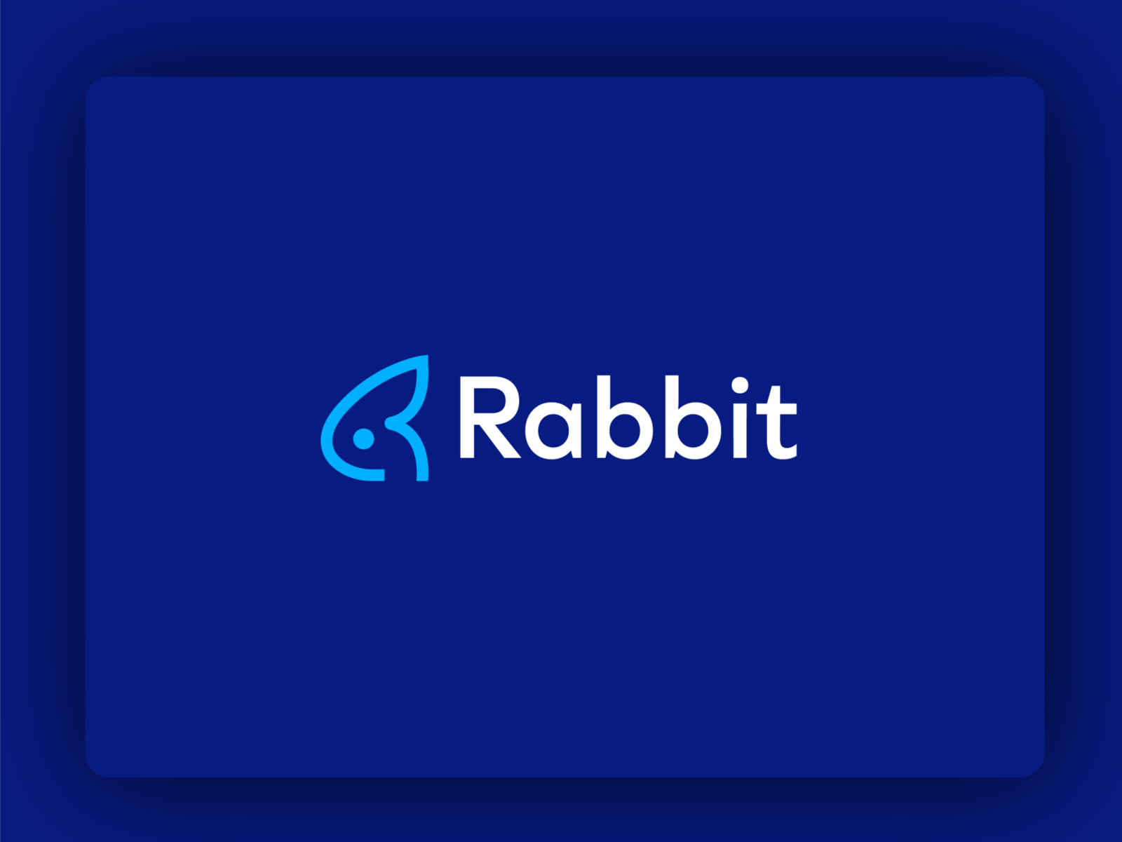 Rabbit logo animal icon animal logo animal symbol art dribbble best logo designer dribble logo fly logo hare iconic logo designer infinite line art md.sohel rana path r rabbit rabbit logo rabbit logo design unique designer