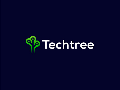 Techtree branding coding creative logo design graphic design logo design logo designer logomark logos mark monogram techtree vector