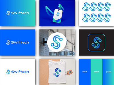 swiftech logo 3d animation branding graphic design guide illustration inpiration lettering logo design logo designer logo guide logos mark modern logo s logo swiftech technology